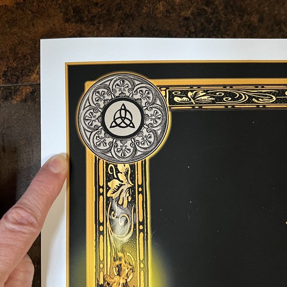 MINT/NM RARE Led Zeppelin Los Angeles Forum 1973 Jame Fortune/Scotty C, 17x27 - Picture 2 of 7